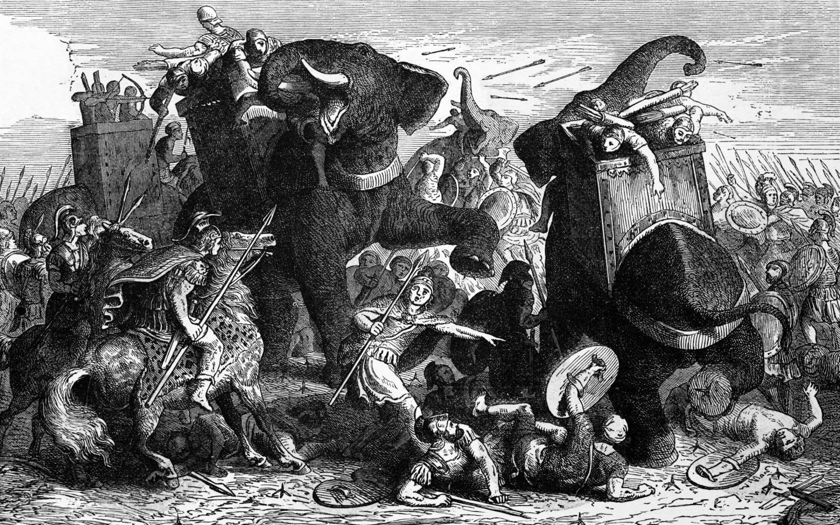 The siege of Gaza, 332 B.C.