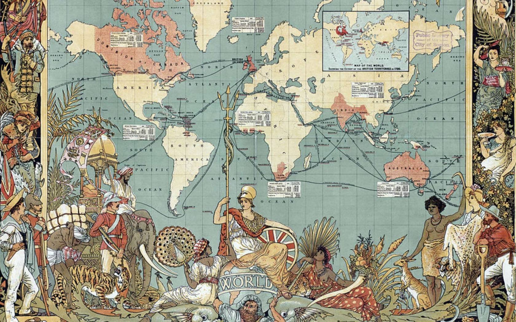 british empire drawing