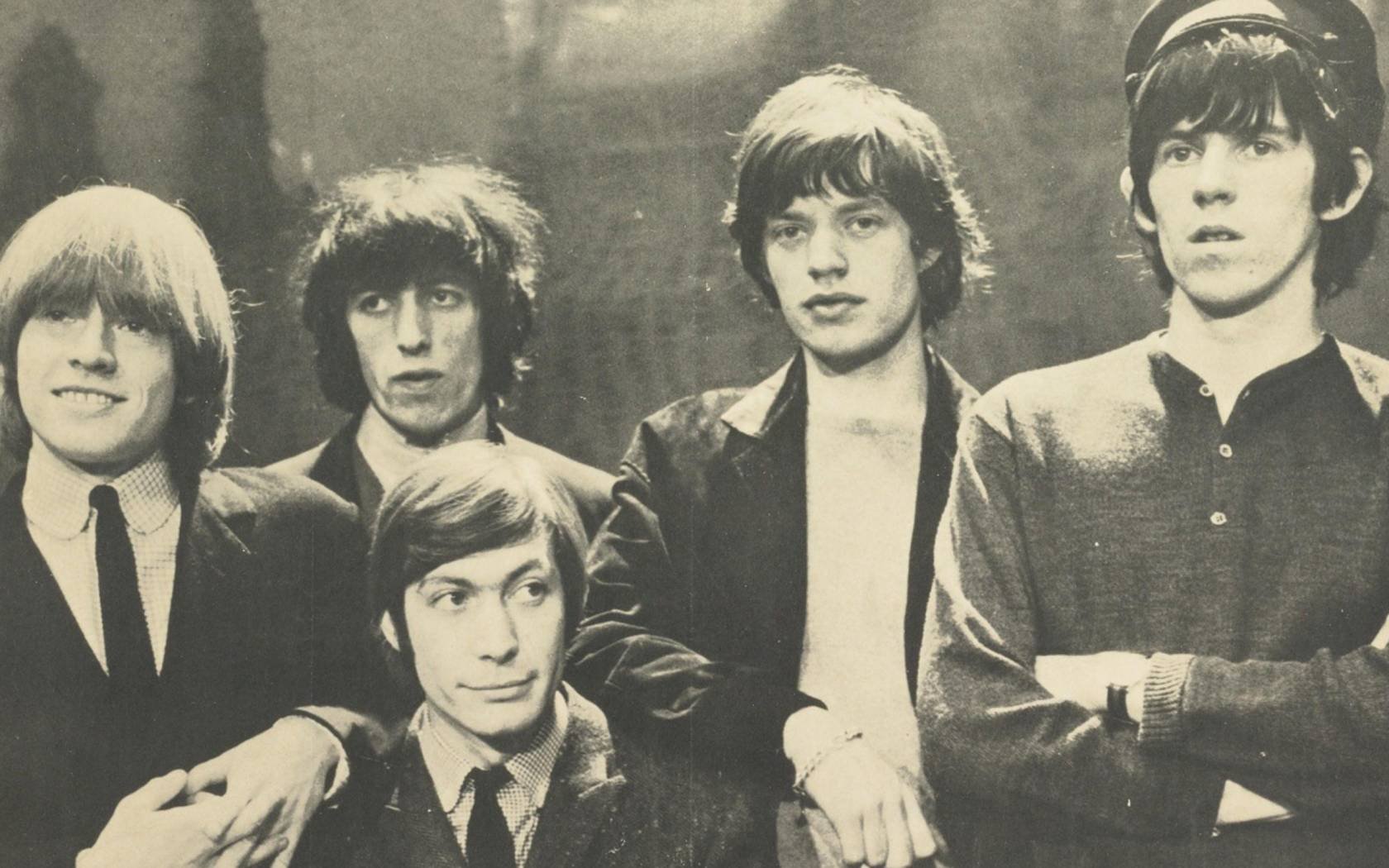 Poster of the Rolling Stones for the Paris Olympia.