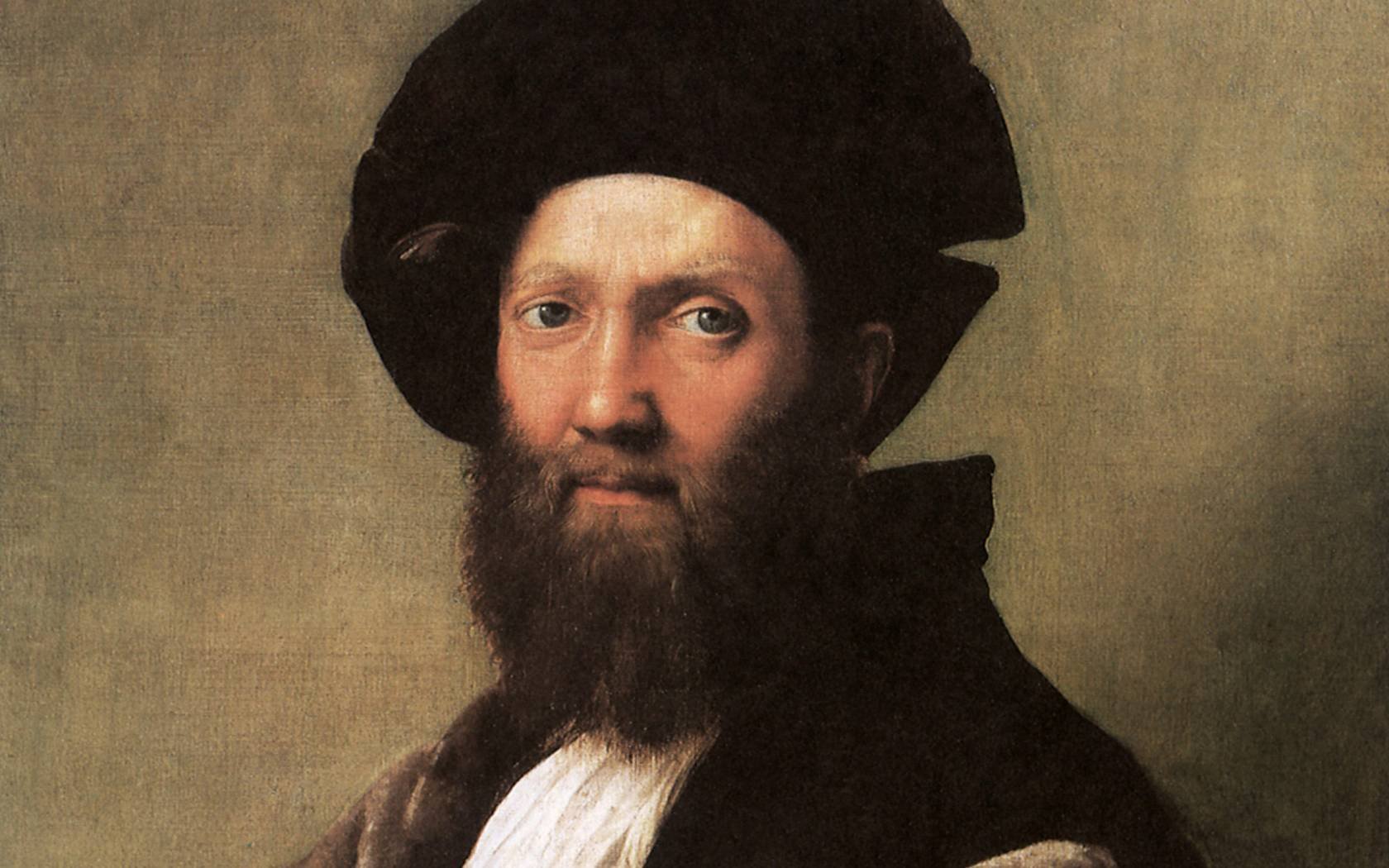 Portrait of Baldassare Castiglione.