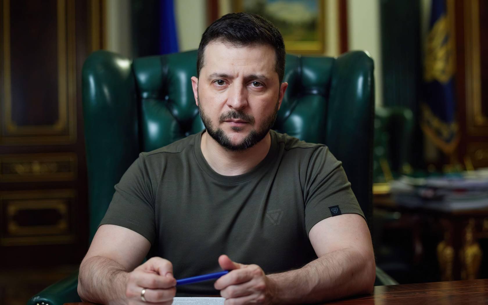 An address by the President of Ukraine, Volodymyr Zelensky.